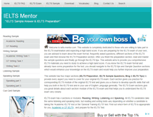 Tablet Screenshot of ielts-mentor.com